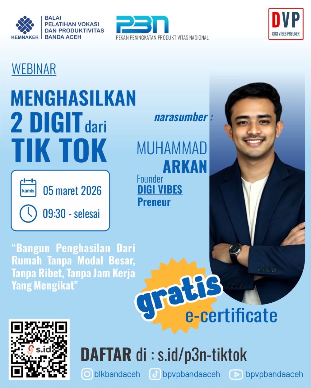 Menghasilkan 2 Digit dari TikTok