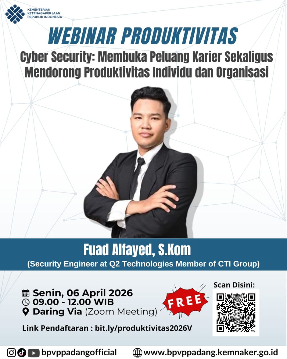 Cyber Security : Membuka Peluang Karier Sekaligus Mendorong Produktivitas Individu dan Organisasi