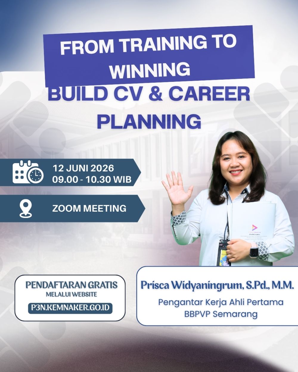 From Training to Winning : Build CV & Career Planning (2JP)