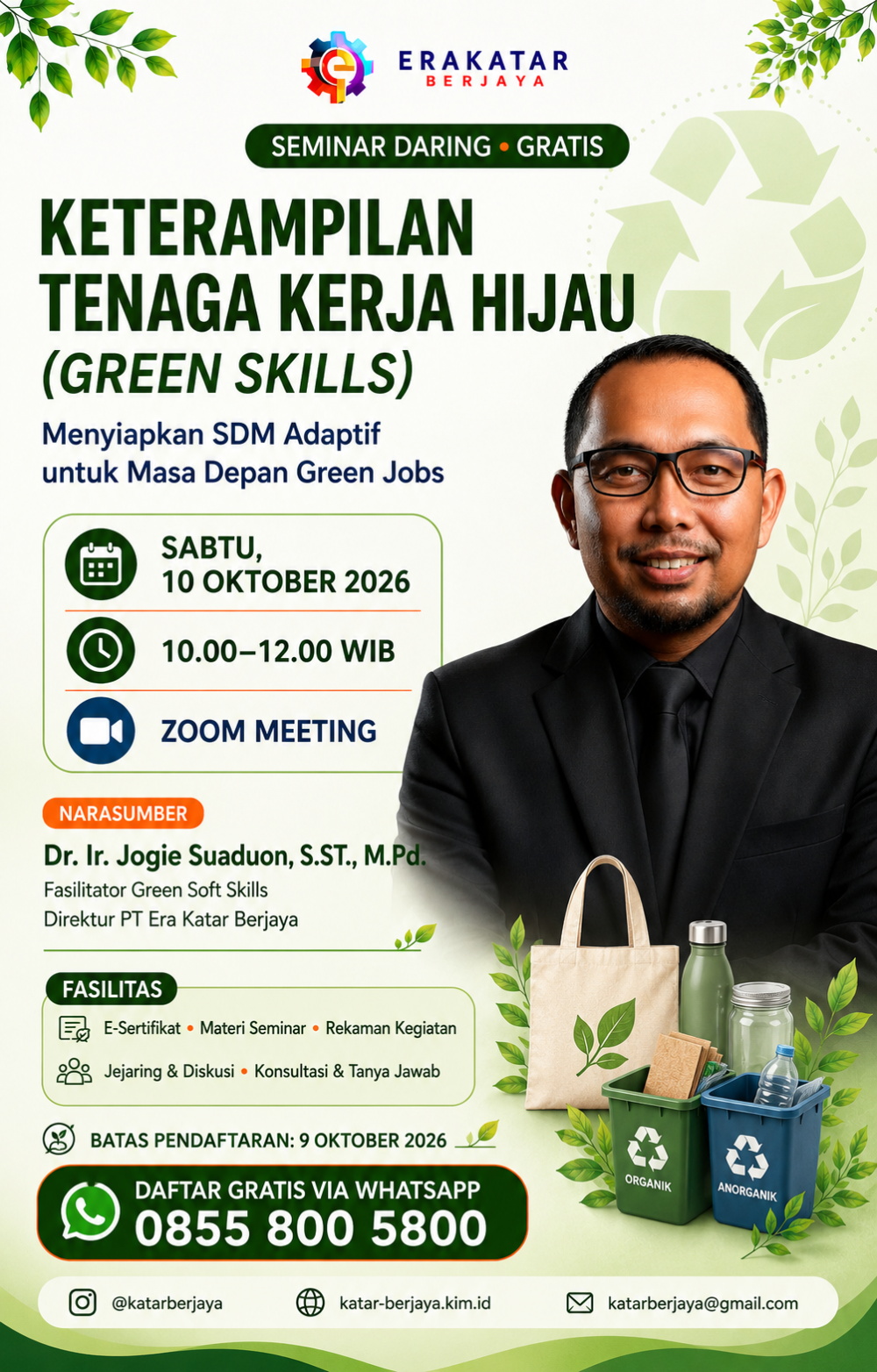 Keterampilan Tenaga Kerja Hijau (Green Skills)