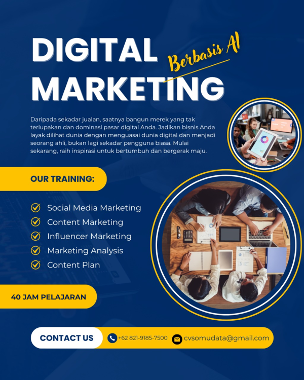 Digital Marketing Berbasis AI