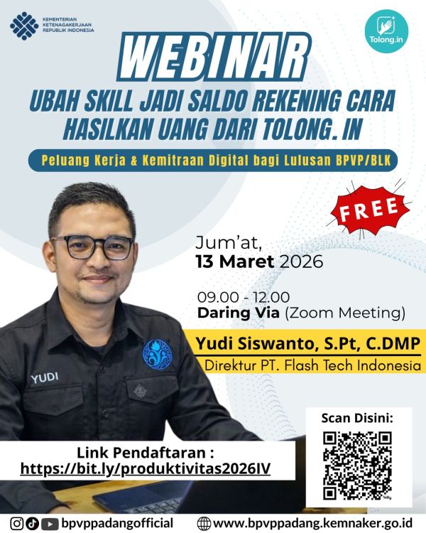 Ubah Skill Jadi Saldo Rekening, Cara Hasilkan Uang dari Tolong.in (Peluang Kerja & Kemitraan Digital bagi Lulusan BPVP/BLK)