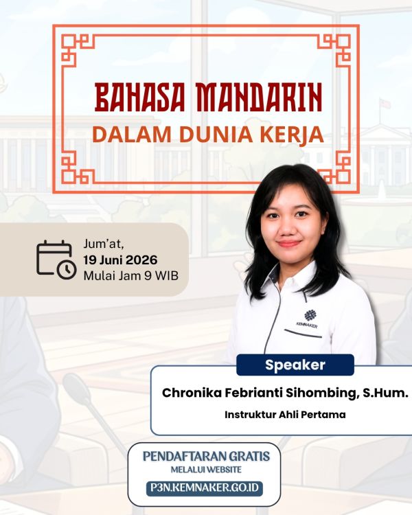 Bahasa Mandarin dalam Dunia Kerja (2JP)